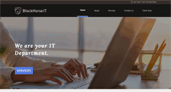 Desktop Screenshot of blackhorseit.com
